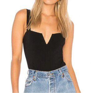 Free People Pippa V-Wire Bodysuit